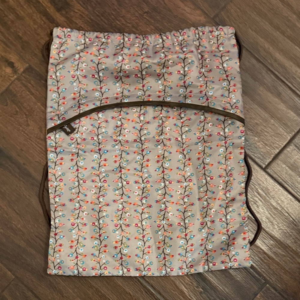 Thirty-One Floral Drawstring Bag - Multicolor
